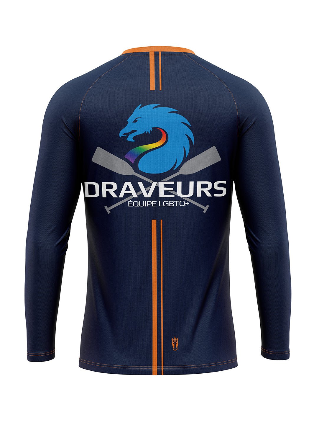 Draveurs H2O Men's Athletic Jersey Long Sleeves - Oddball Workshop