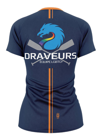 Draveurs H2o Women's Athletic Jersey Shorts Sleeve - Oddball Workshop