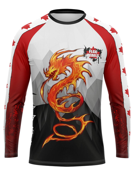 FLCC Rebels | Barcelona 2026 Men's Athletic Jersey Long Sleeve - Oddball Workshop