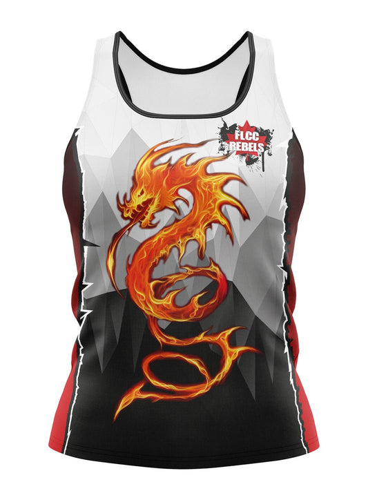 FLCC Rebels | Barcelona 2026 Women's Athletic Tank Top - Oddball Workshop