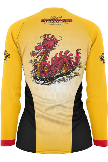 Grandragons Women's h2O Performance Jersey Long Sleeve - Oddball Workshop