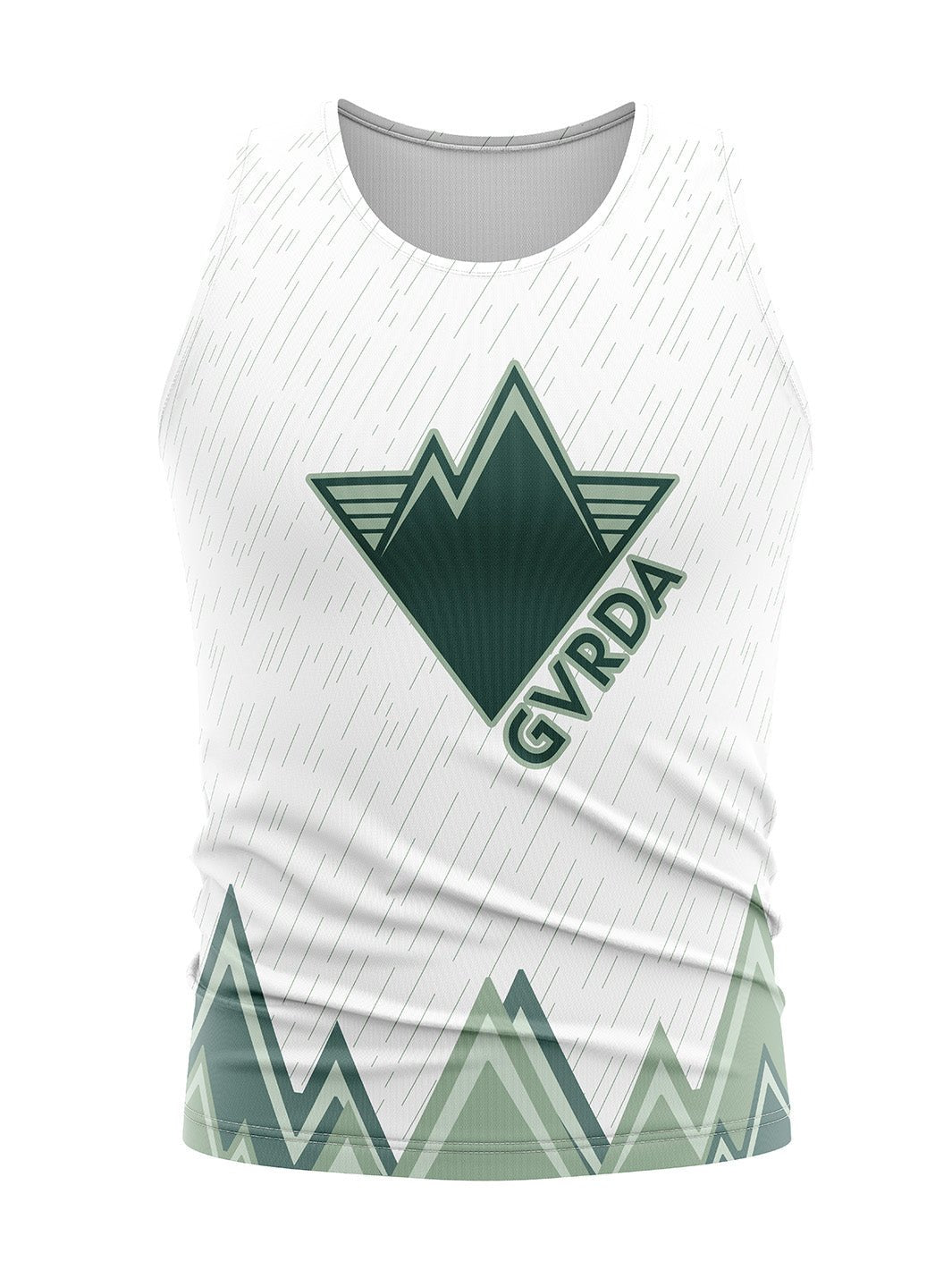 Greater Vancouver Rolling Derby Association H2O Men's Athletic Tank Top - Oddball Workshop