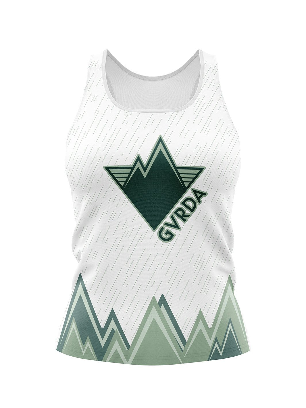 Greater Vancouver Rolling Derby Association H2O Women's Athletic Tank Top - Oddball Workshop