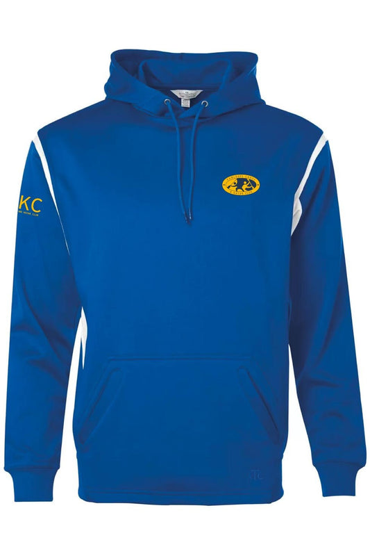 KCKC ATC PTECH Fleece VarCITY Hooded Sweatshirt (Left Chest Logo & Right Arm Logo) - Oddball Workshop