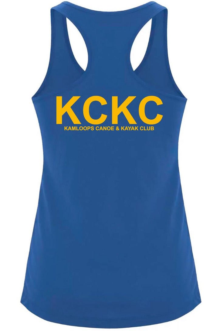 KCKC Ladies' Pro Spun Racerback Tank (Left Chest Logo & Center Back Logo) - Oddball Workshop