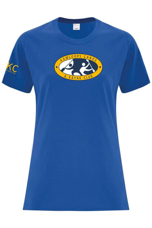 KCKC Ladies' T-Shirt (Center Front Logo & Right Arm Text) - Oddball Workshop