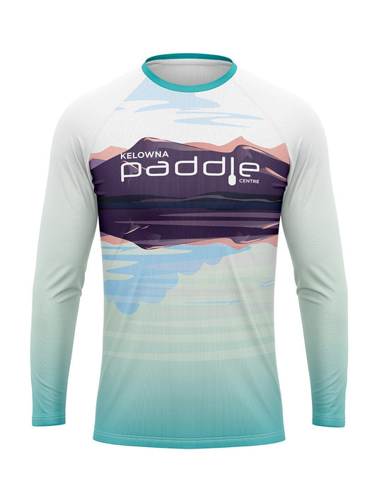 Kelowna Paddle Centre H2O Men's Performance Jersey Long Sleeves - Oddball Workshop