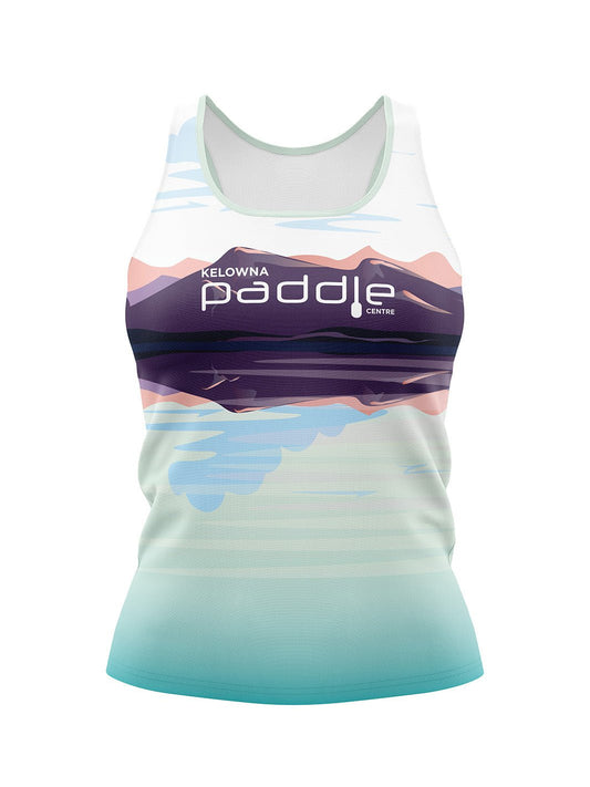 Kelowna Paddle Centre H2O Women's Athletic Tank Top - Oddball Workshop