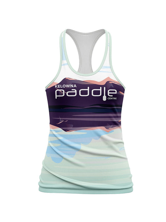 Kelowna Paddle Centre H2O Women's Relaxed Tank Top - Oddball Workshop