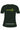 Latitude 48 Black Women's h2O Athletic Jersey Crewneck Short Sleeve (Orbit) - Oddball Workshop