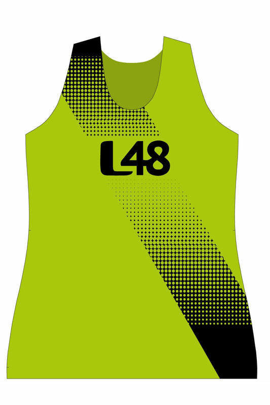 Latitude 48 Green Women's h2O Athletic Tank Top (Ion) - Oddball Workshop