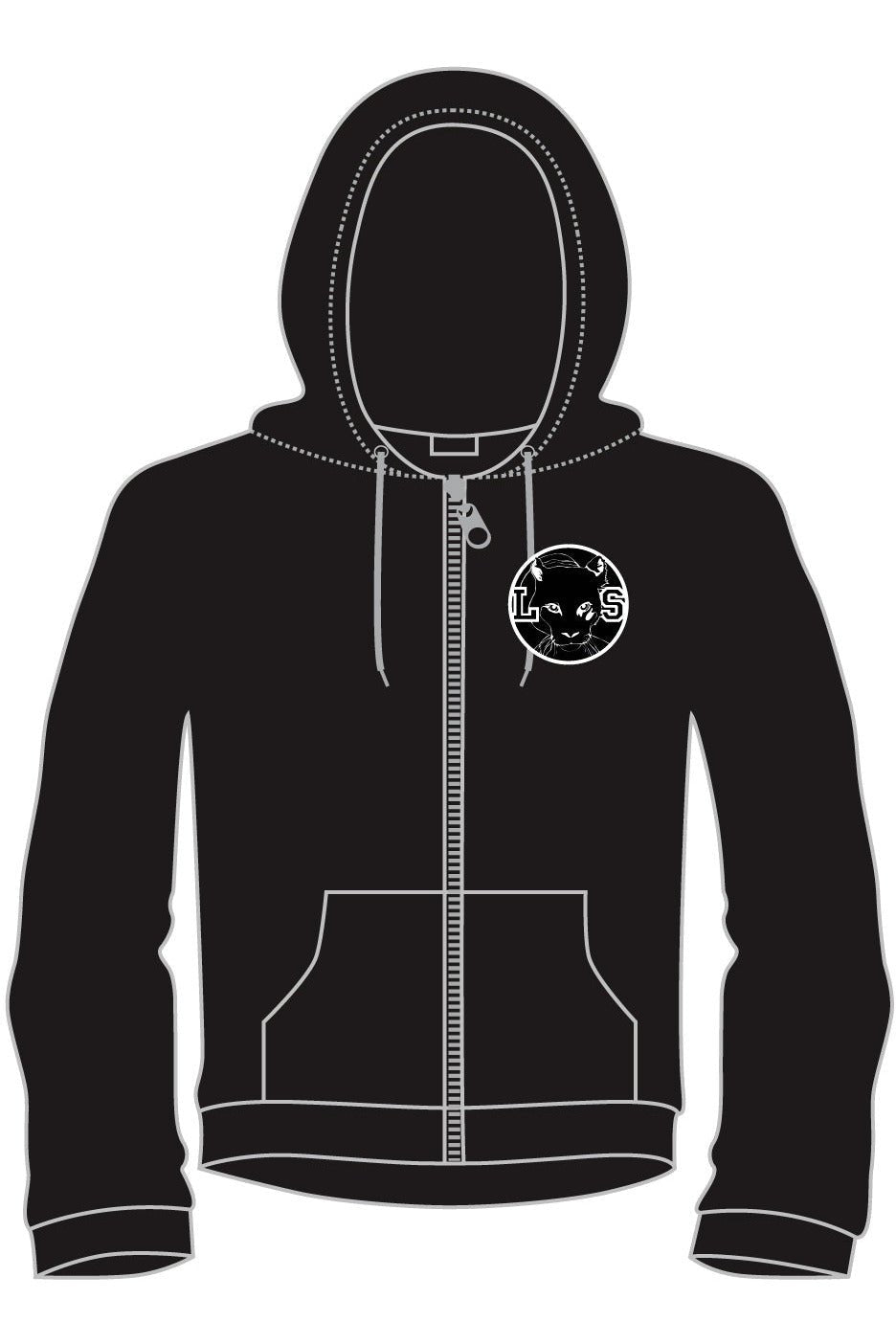 Laura Secord Zip Hoodie (Youth) - Oddball Workshop