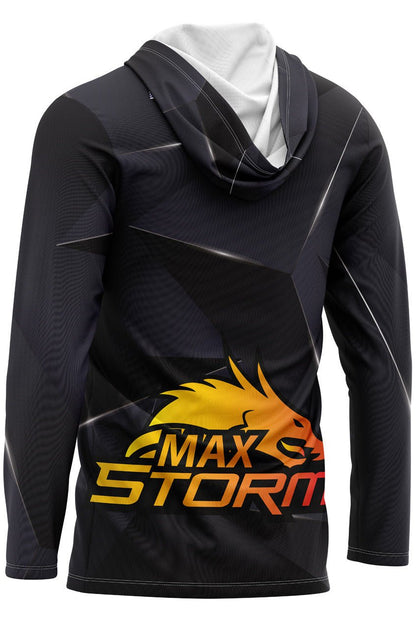Max Storm Unisex Hooded Team Jersey Long Sleeve - Oddball Workshop