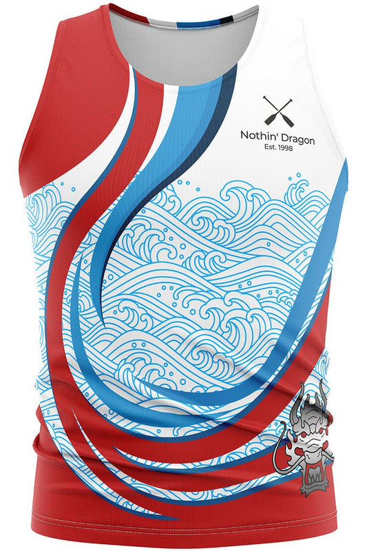 Nothin' Dragon h2O Men's Athletic Tank Top - Oddball Workshop