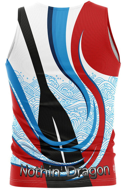 Nothin' Dragon h2O Men's Athletic Tank Top - Oddball Workshop
