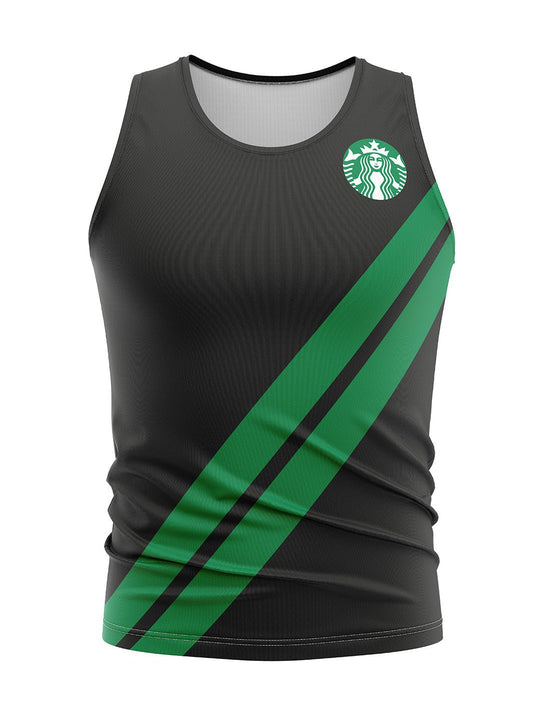 Starbucks Waverunners Men's Athletic Tank Top - Oddball Workshop