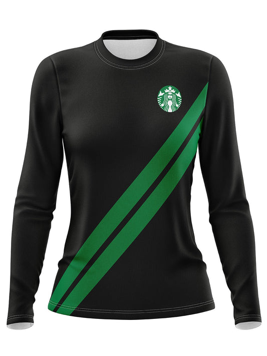 Starbucks Waverunners Women's Team Jersey Long Sleeve - Oddball Workshop