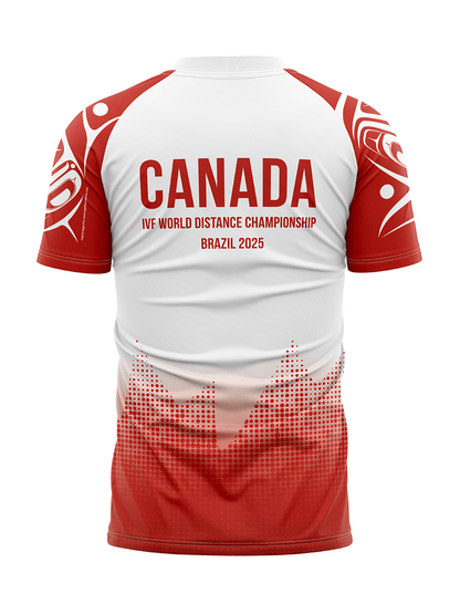 Team Canada Brazil Race Jersey - Unisex Athletic Jersey Short Sleeve - Oddball Workshop