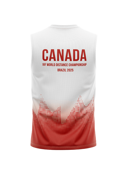 Team Canada Brazil Race Jersey - Unisex Prime Sleeveless Top - Oddball Workshop