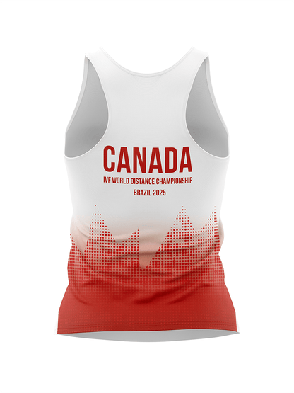 Team Canada Brazil Race Jersey - Women's Athletic Tank Top - Oddball Workshop
