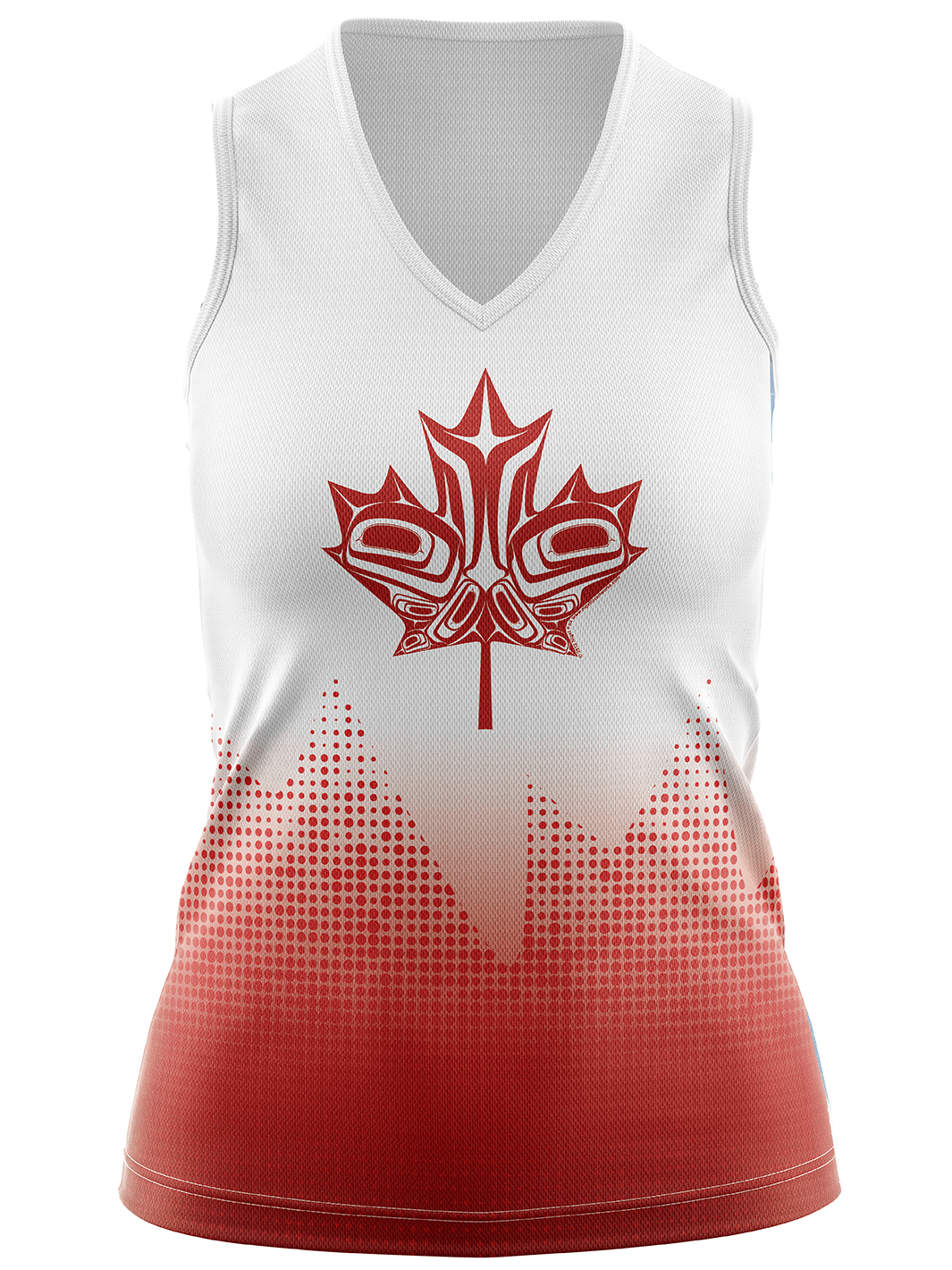 Team Canada Brazil Race Jersey - Women's Prime Sleeveless Top - Oddball Workshop