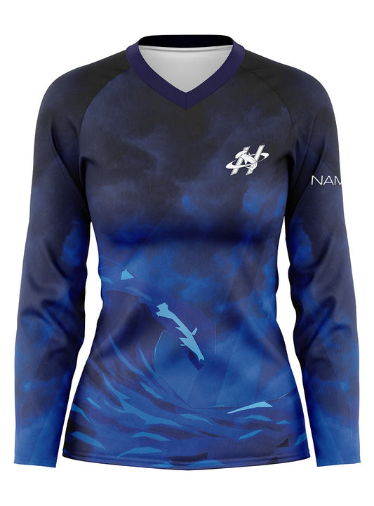 TNPC Hammerheads h2O Women's Athletic Jersey Long Sleeve - Oddball Workshop