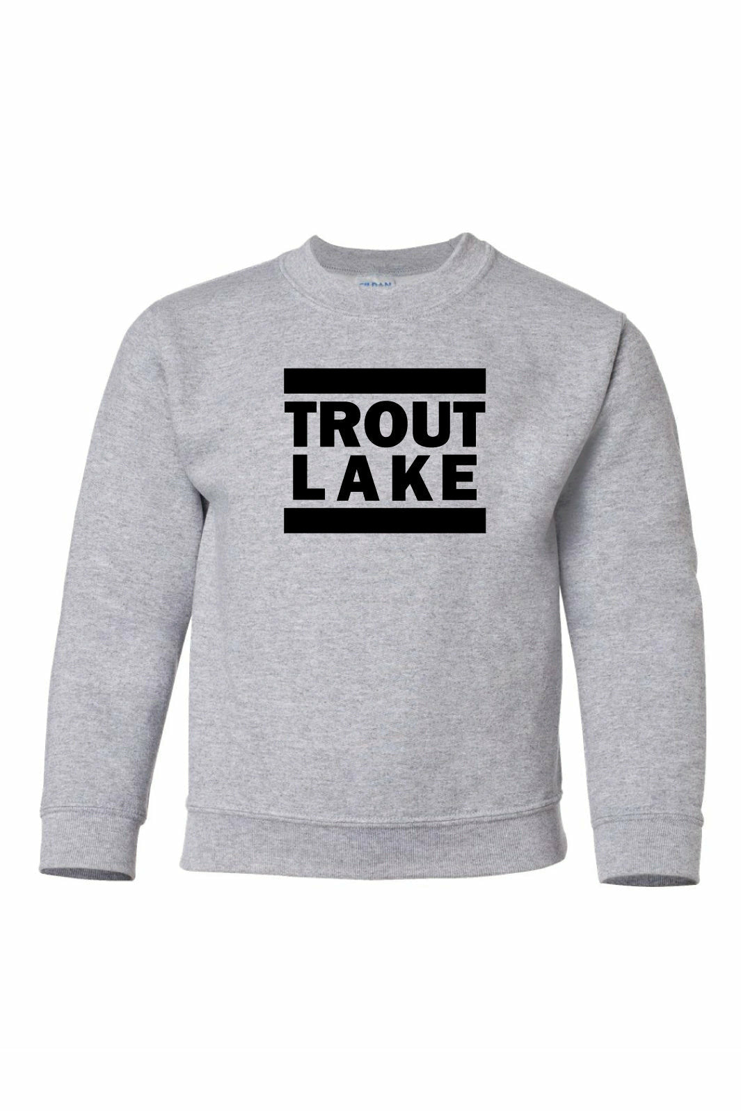 Trout Lake | Crewneck Sweatshirt (Youth) - Oddball Workshop