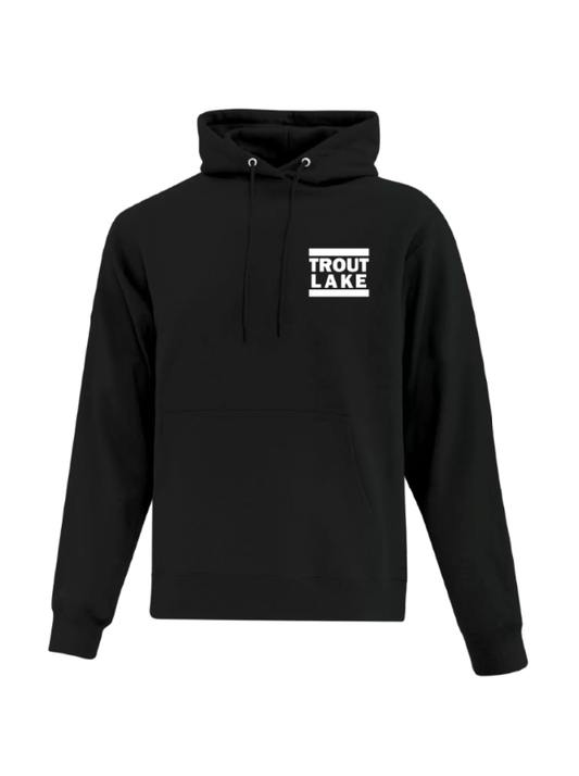 Trout Lake | Pullover Hoodie - Left Chest (Adult) - Oddball Workshop