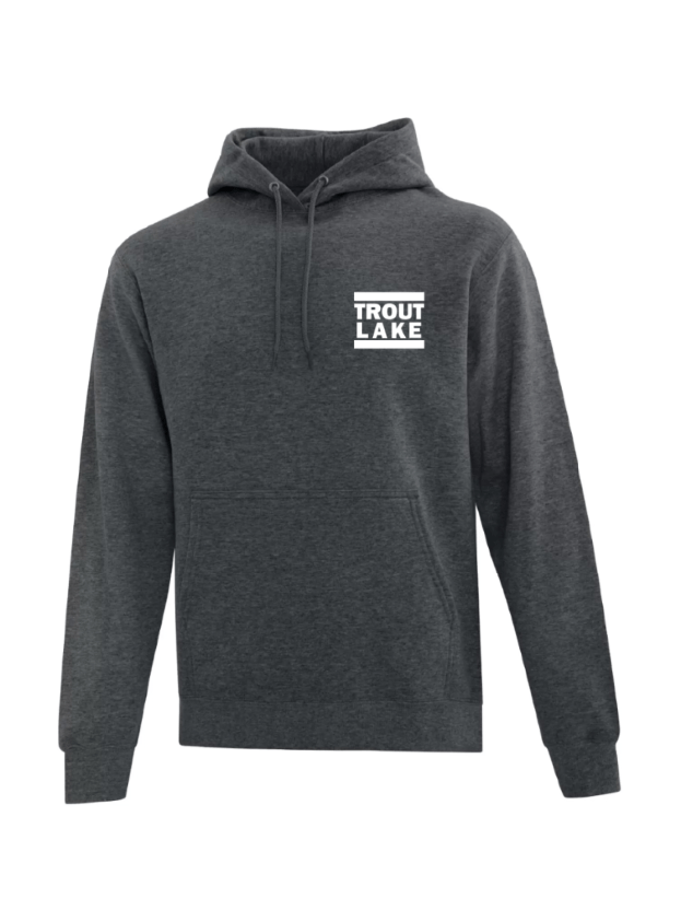 Trout Lake | Pullover Hoodie - Left Chest (Adult) - Oddball Workshop