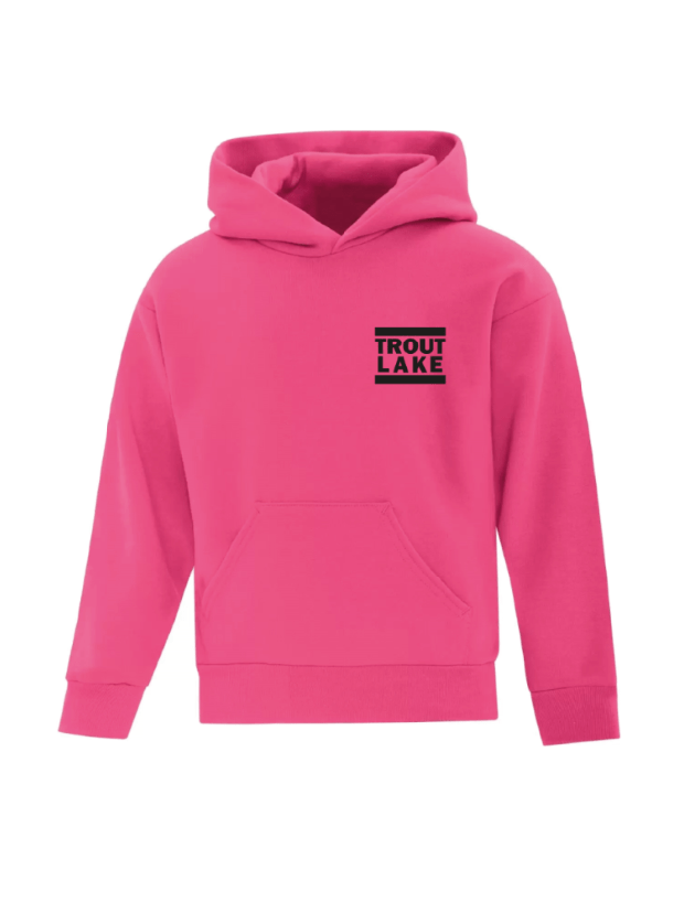 Trout Lake | Pullover Hoodie - Left Chest (Youth) - Oddball Workshop
