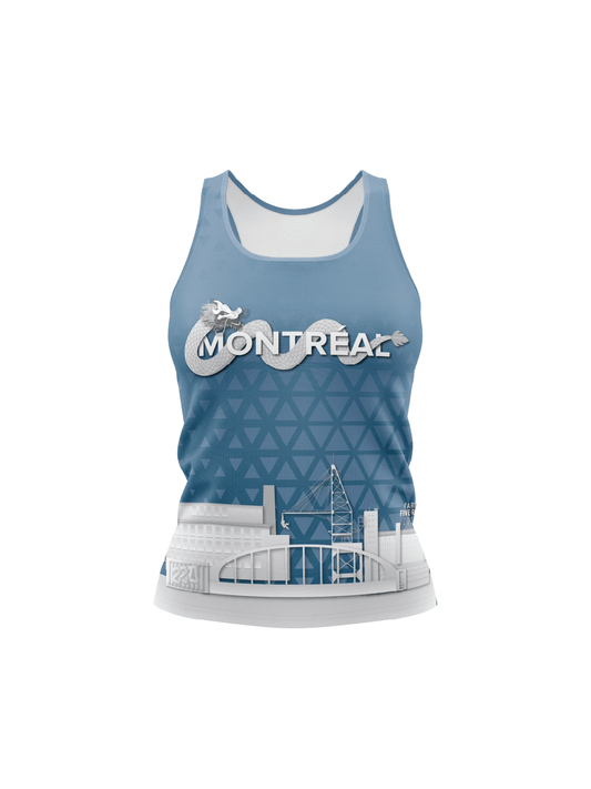 True Grit Montreal Women's Athletic Tank Top - Oddball Workshop