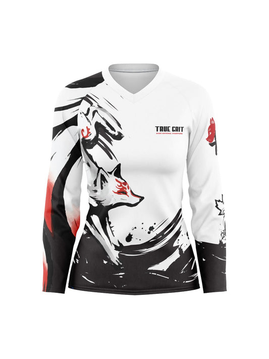 True Grit Women's PODIUM Athletic Jersey Long Sleeve - Oddball Workshop