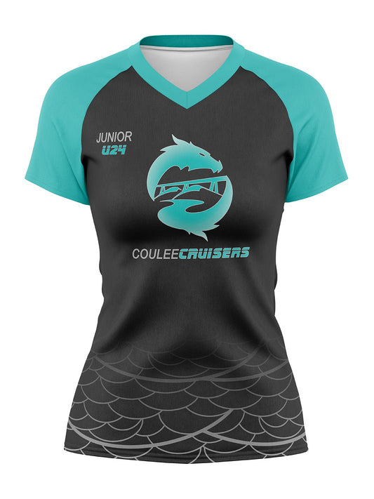 U24 Cruisers Women's Athletic Jersey Short Sleeve - Oddball Workshop
