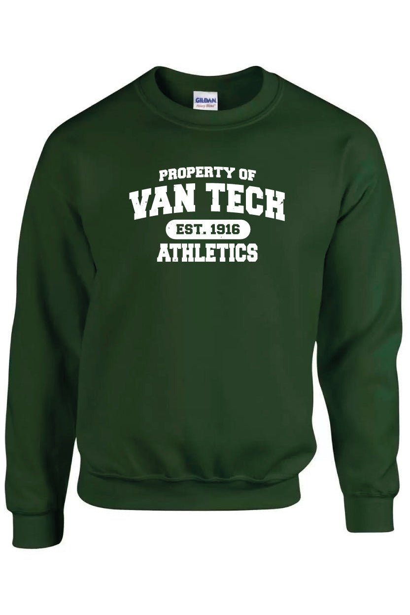 Van Tech "Athletics" Crewneck Sweater - Oddball Workshop