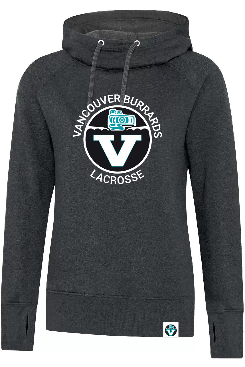 Vancouver Lacrosse | Crest Logo Heavy Weight Hoodie (Women's) - Oddball Workshop