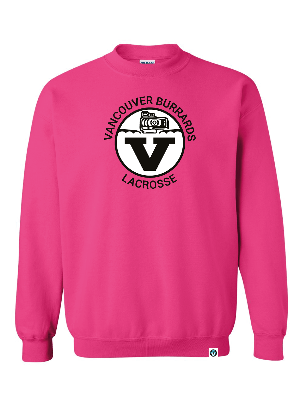 Vancouver Lacrosse | Van Burrard Crewneck Sweatshirt (Adult) - Oddball Workshop