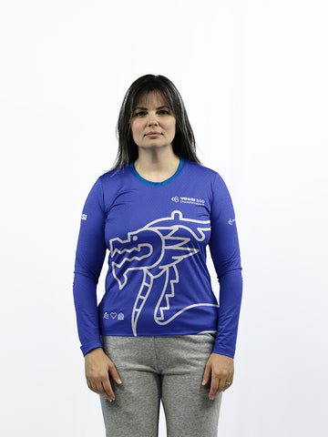 Vessi Dragon Boat Festival h2O Women's Team Jersey Long Sleeve - Oddball Workshop