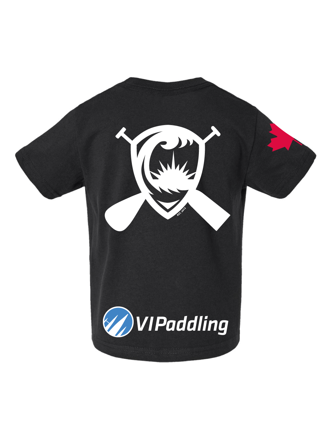 VI Paddling Toddler T - shirt - Oddball Workshop