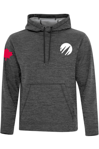 VI Paddling Unisex Dynamic Heather Fleece Hoodie - Oddball Workshop