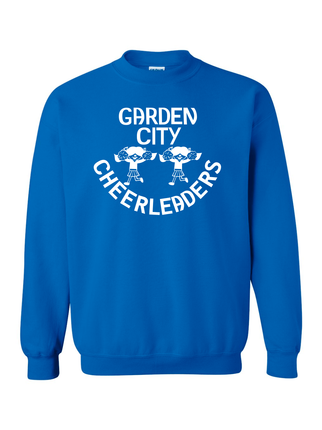 Youth Garden City Cheerleaders Crewneck Sweatshirt - Oddball Workshop