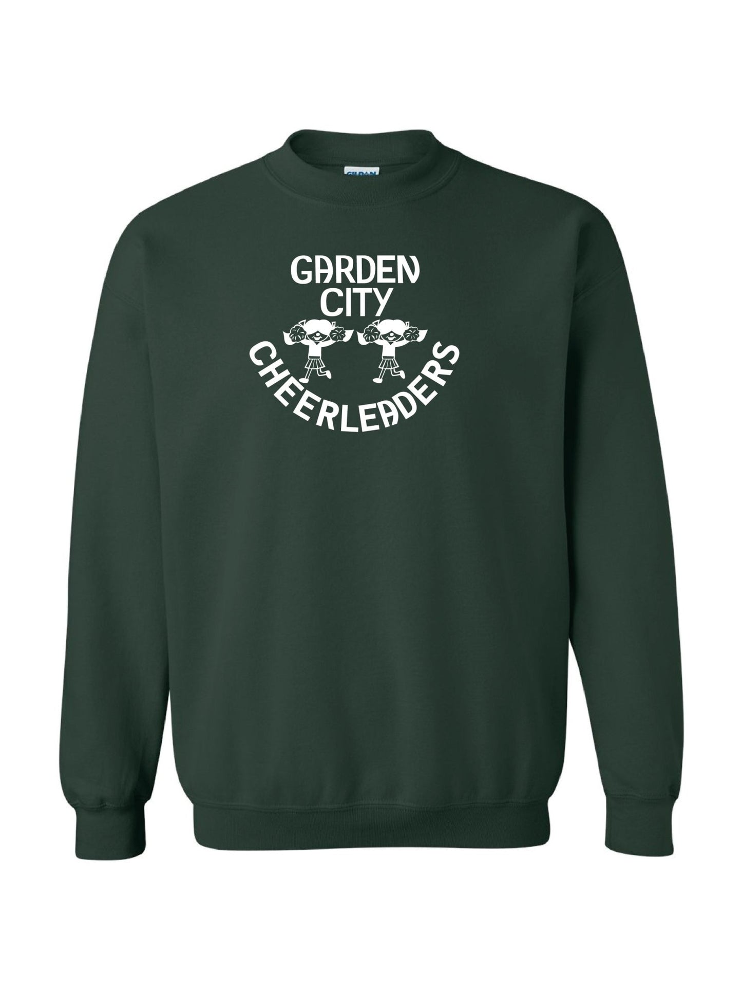 Youth Garden City Cheerleaders Crewneck Sweatshirt - Oddball Workshop