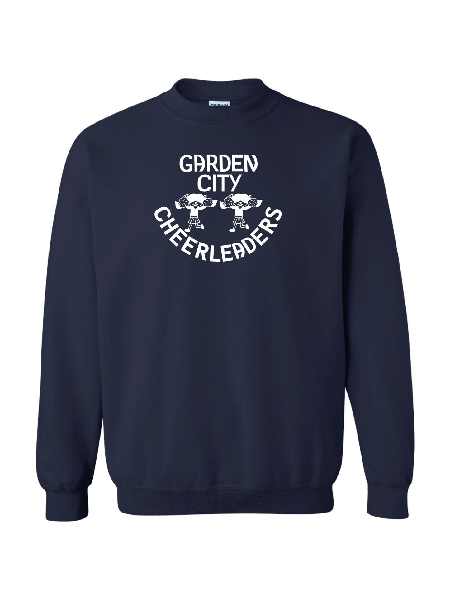 Youth Garden City Cheerleaders Crewneck Sweatshirt - Oddball Workshop