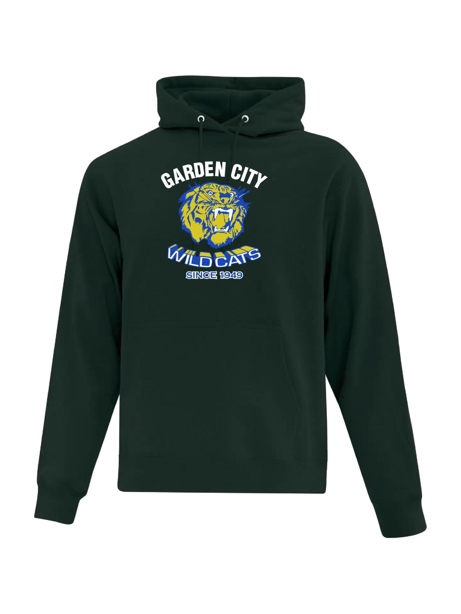 Youth Garden City Wildcats Since 1949 Pullover Hoodie - Oddball Workshop