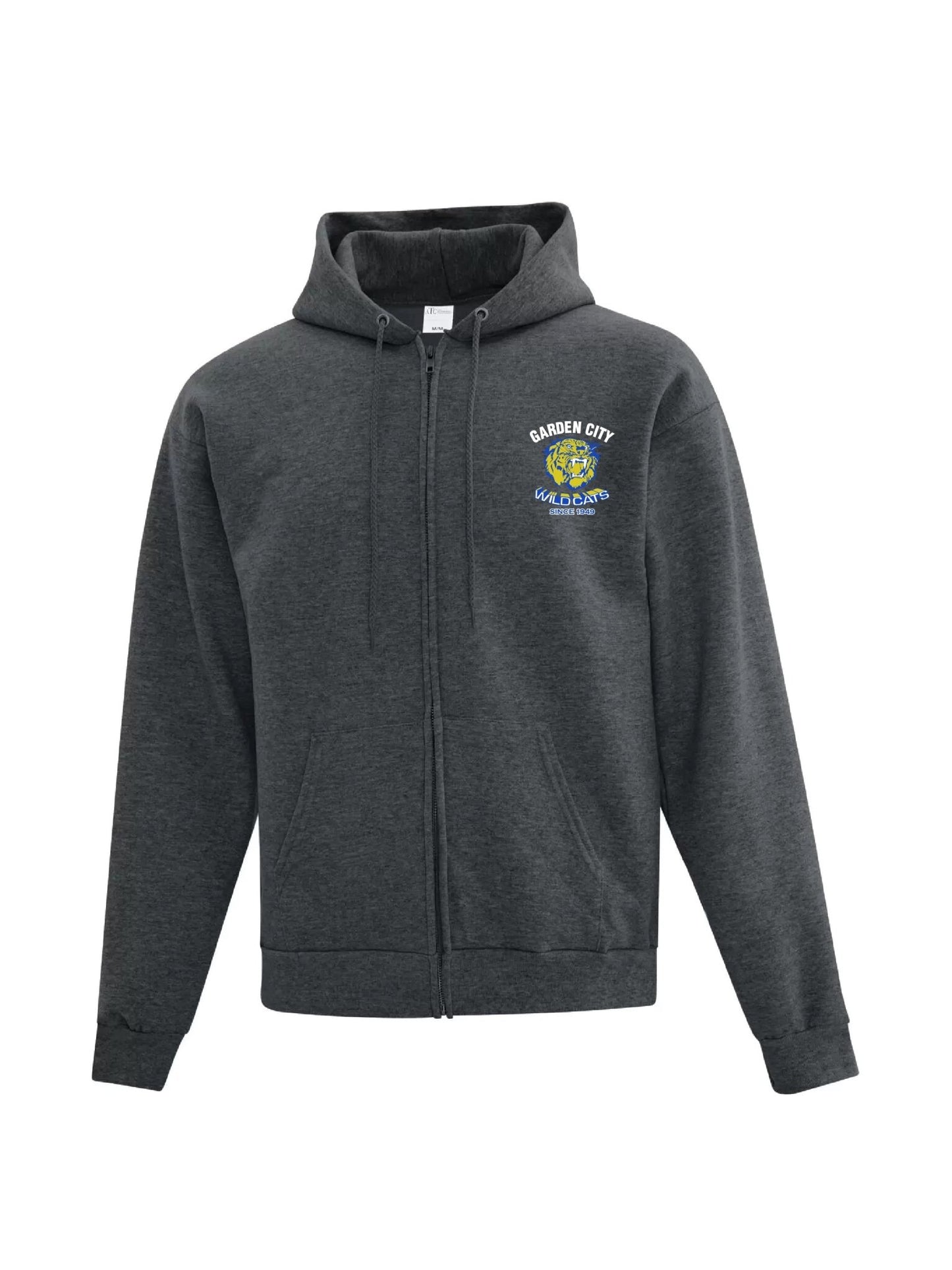 Youth Garden City Wildcats Since 1949 Zip Hoodie - Oddball Workshop