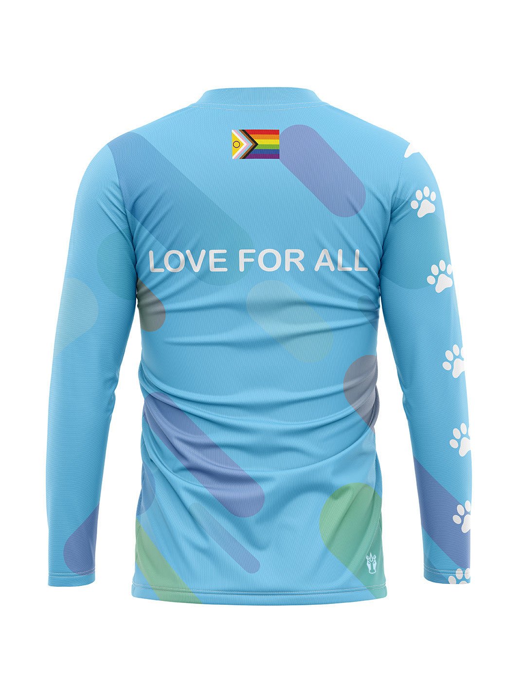 Kitty Wagon Love for All Unisex H20 Team Jersey Long Sleeve - Oddball Workshop