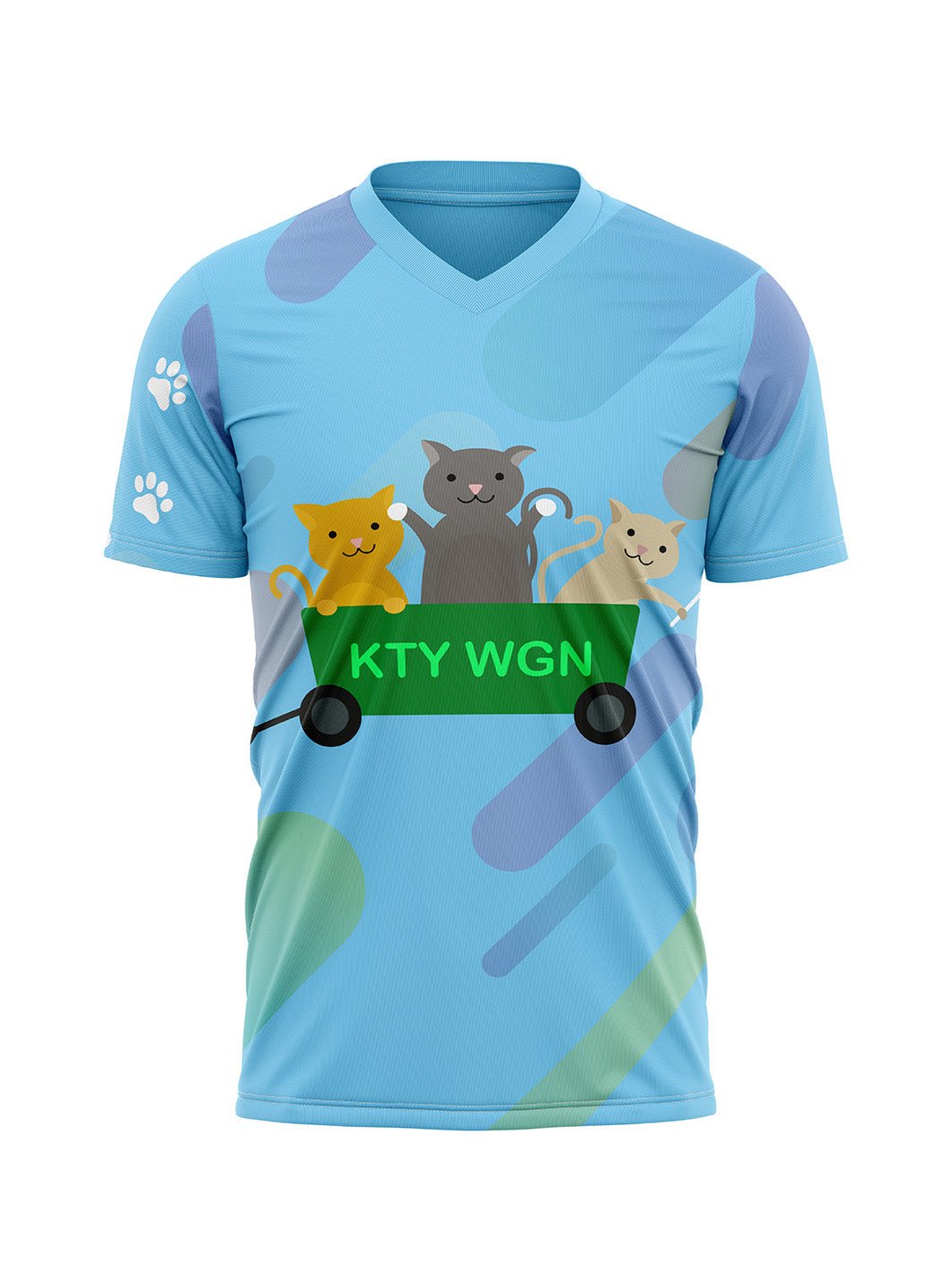 Kitty Wagon Men's Short Sleeve Jersey - Oddball Workshop