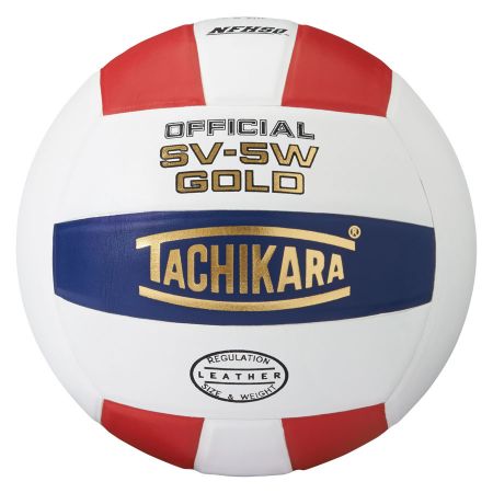 Tachikara SV5W Gold Leather Volleyball - Oddball Workshop