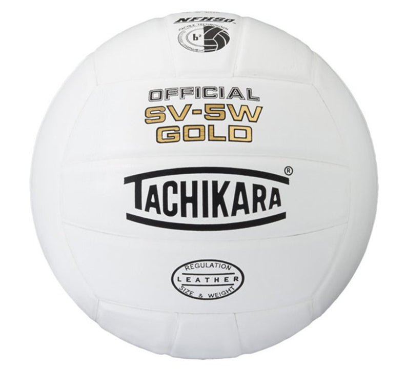 Tachikara SV5W Gold Leather Volleyball - Oddball Workshop