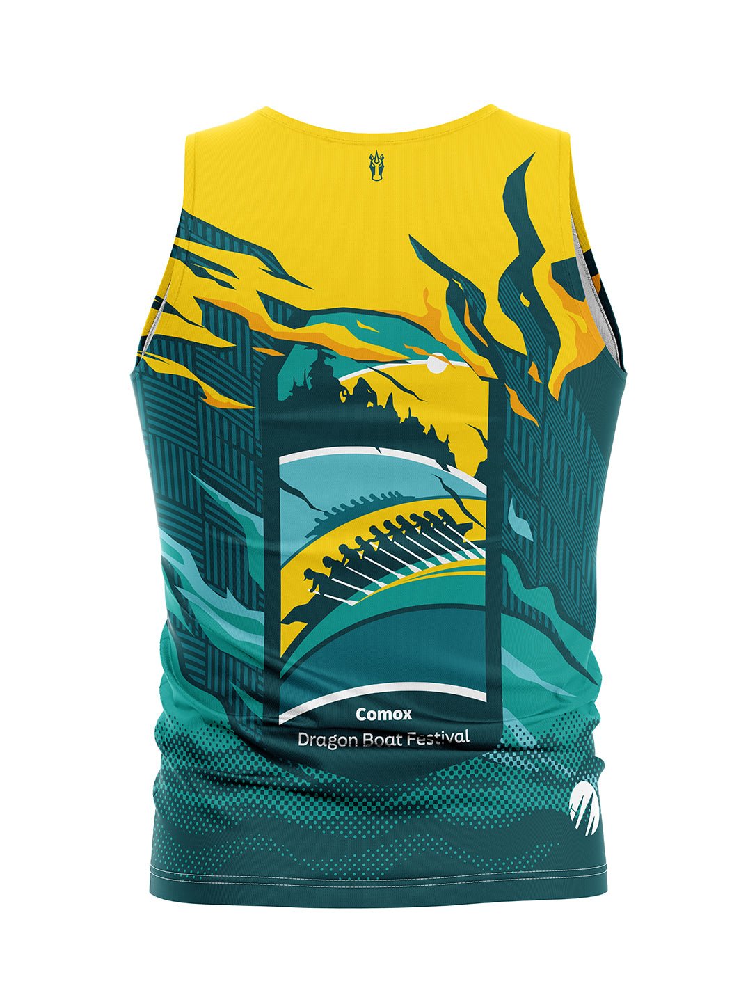 Waves H2O Men's Athletic Tank Top - Oddball Workshop